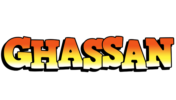 Ghassan sunset logo