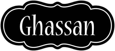 Ghassan welcome logo