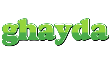 Ghayda apple logo
