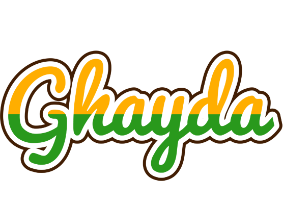 Ghayda banana logo