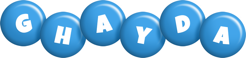 Ghayda candy-blue logo