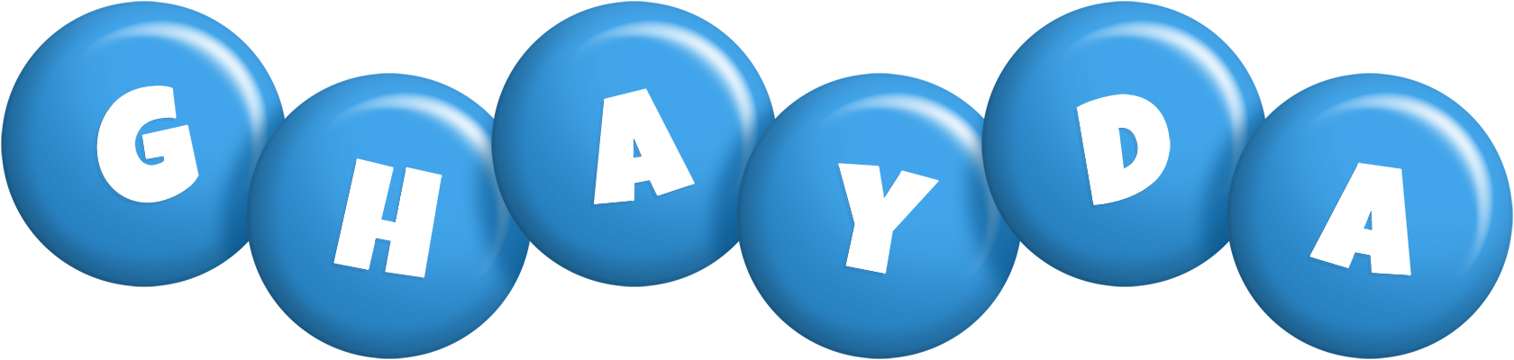 Ghayda candy-blue logo