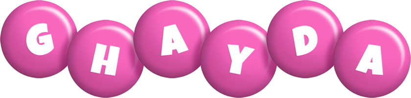 Ghayda candy-pink logo
