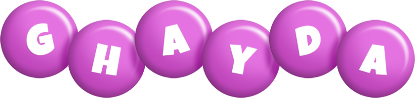 Ghayda candy-purple logo
