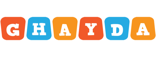 Ghayda comics logo