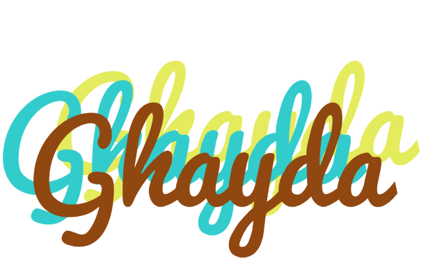 Ghayda cupcake logo