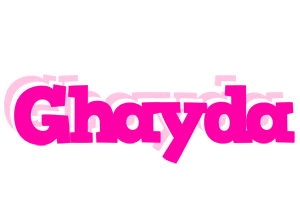 Ghayda dancing logo