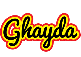 Ghayda flaming logo
