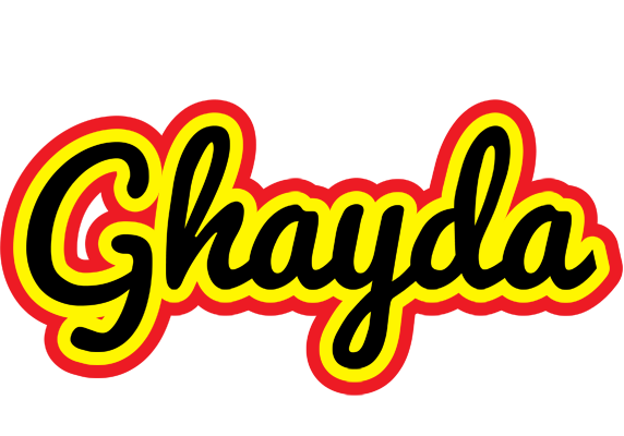 Ghayda flaming logo
