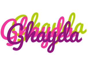 Ghayda flowers logo