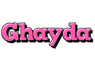 Ghayda girlish logo