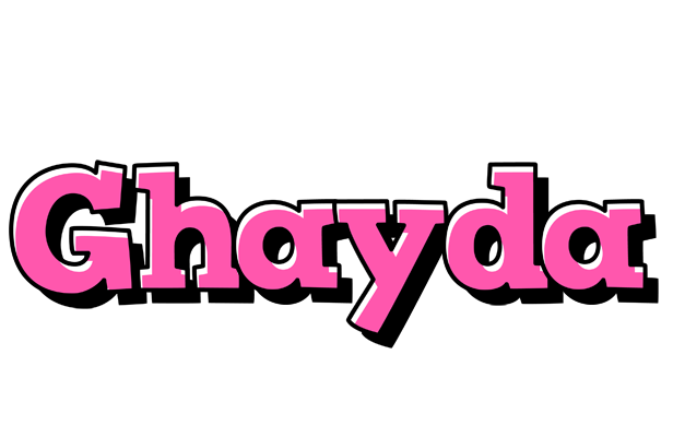 Ghayda girlish logo