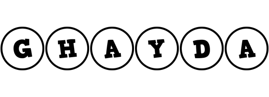 Ghayda handy logo