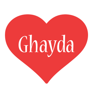 Ghayda love logo