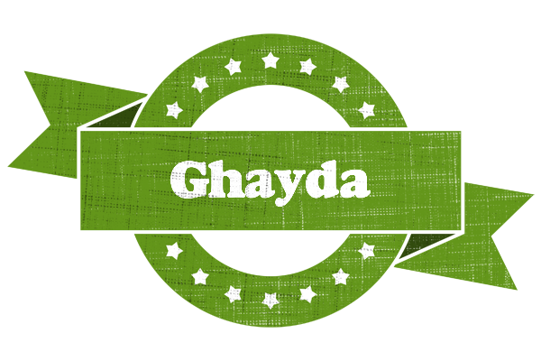 Ghayda natural logo