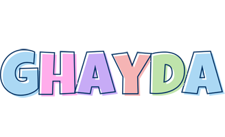 Ghayda pastel logo