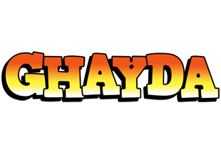 Ghayda sunset logo