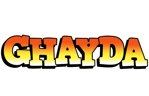 Ghayda sunset logo