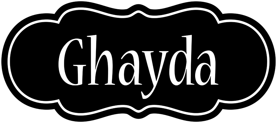 Ghayda welcome logo