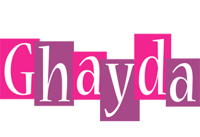 Ghayda whine logo