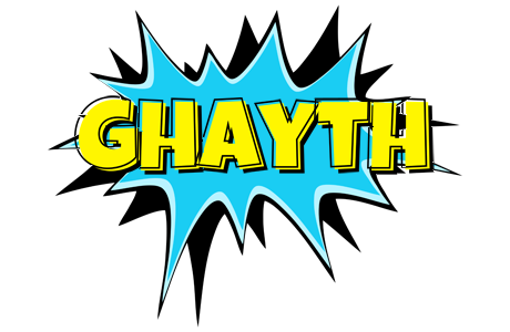 Ghayth amazing logo