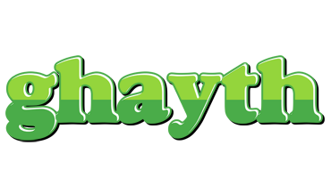 Ghayth apple logo