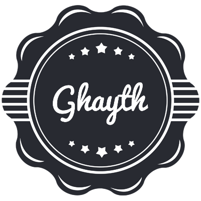 Ghayth badge logo
