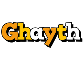 Ghayth cartoon logo