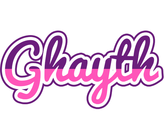 Ghayth cheerful logo