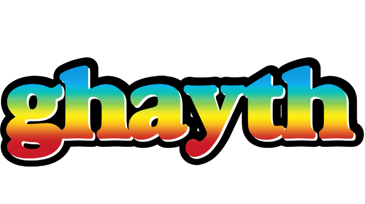 Ghayth color logo