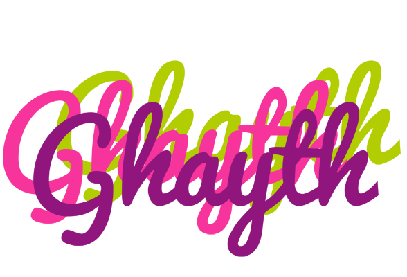 Ghayth flowers logo