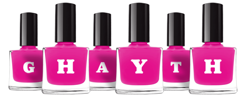 Ghayth nails logo