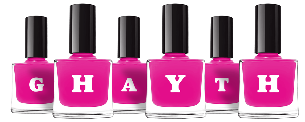 Ghayth nails logo
