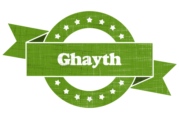 Ghayth natural logo