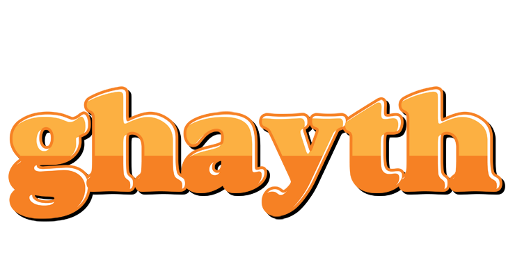 Ghayth orange logo