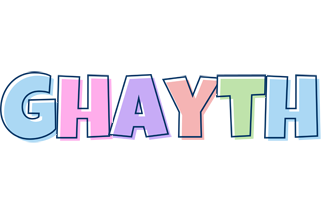Ghayth pastel logo
