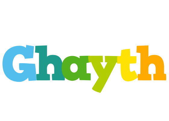 Ghayth rainbows logo