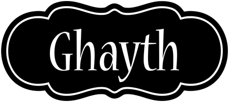 Ghayth welcome logo