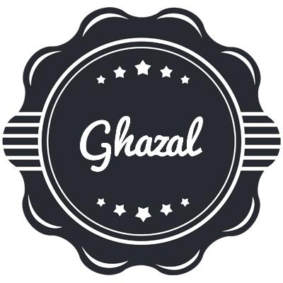 Ghazal badge logo
