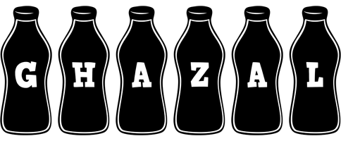 Ghazal bottle logo