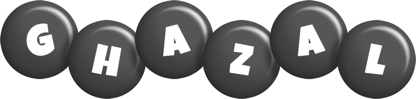 Ghazal candy-black logo