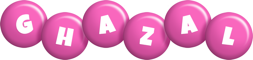 Ghazal candy-pink logo