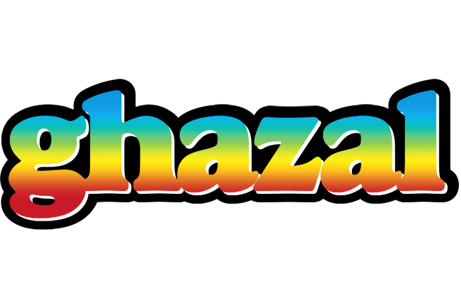 Ghazal color logo