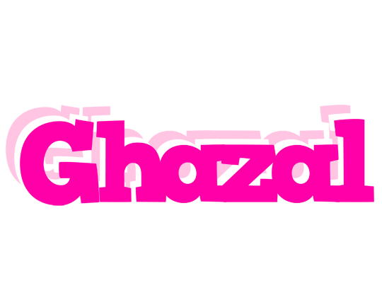 Ghazal dancing logo