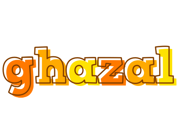 Ghazal desert logo