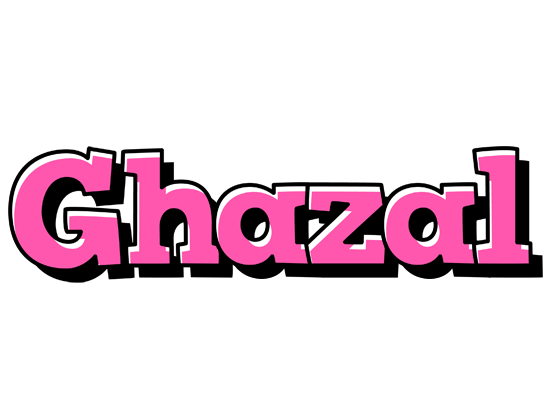 Ghazal girlish logo