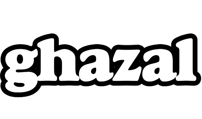 Ghazal panda logo