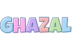 Ghazal pastel logo