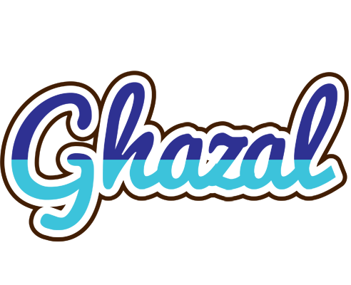 Ghazal raining logo