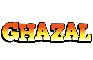 Ghazal sunset logo